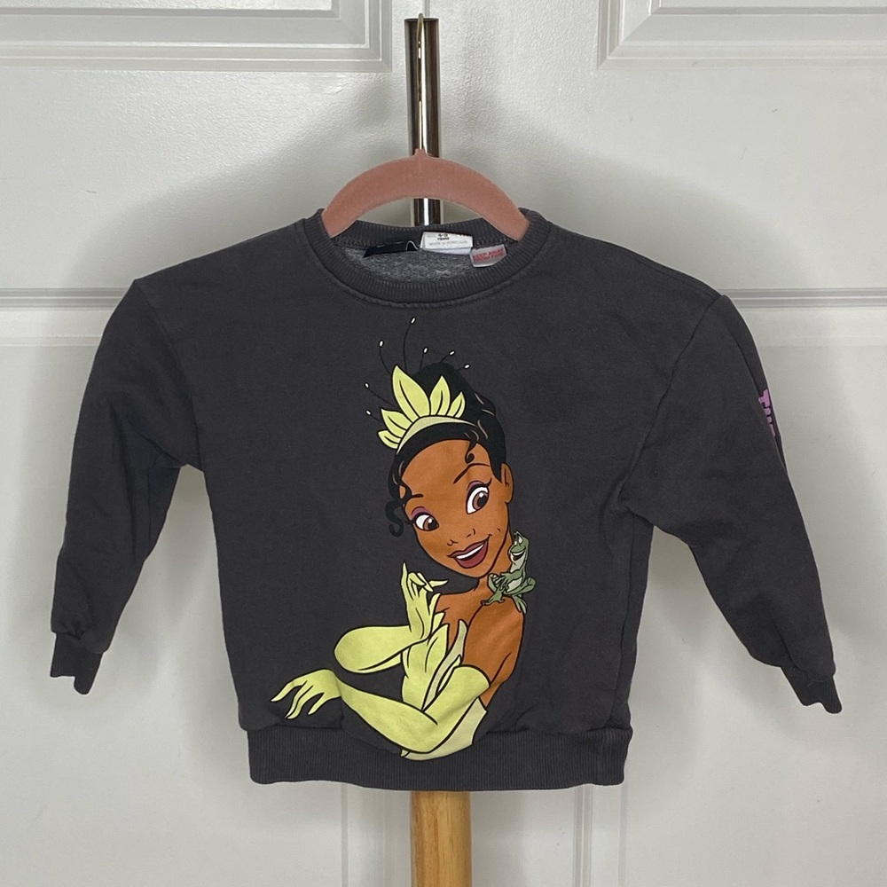 Disney X Zara Kids 4-5 Tiana Sweatshirt